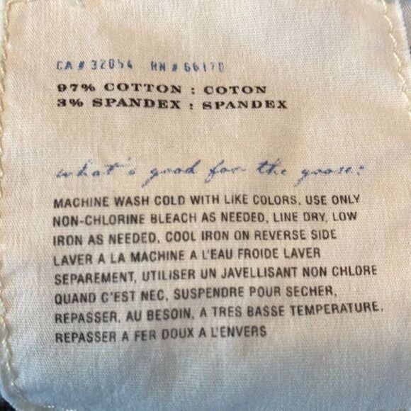 Anthropologie Leifsdottir Corduroy Pants Size 29 - Picture 5 of 5